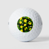 Wasserfarben-Lemon 2 Golfball (Vorderseite)