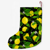 Wasserfarben-Lemon 2 Kleiner Weihnachtsstrumpf (Rückseite)