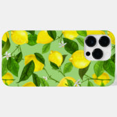 Wasserfarben-Lemon 3 Case-Mate iPhone Hülle (Rückseite (Horizontal))