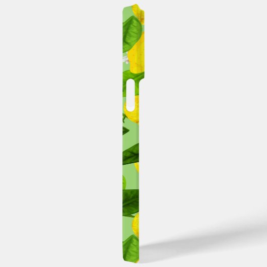 Wasserfarben-Lemon 3 Case-Mate iPhone Hülle (Rückseite / Rechts)