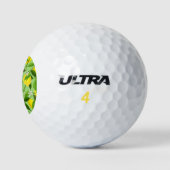 Wasserfarben-Lemon 3 Golfball (Logo)