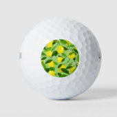 Wasserfarben-Lemon 3 Golfball (Vorderseite)