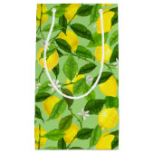 Wasserfarben-Lemon 3 Kleine Geschenktüte (Vorderseite)