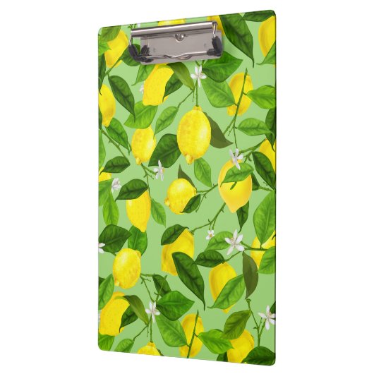 Wasserfarben-Lemon 3 Klemmbrett (Links)