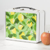 Wasserfarben-Lemon 3 Metall Brotdose (Beispiel)