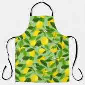 Wasserfarben-Lemon 3 Schürze (Vorderseite)