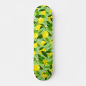 Wasserfarben-Lemon 3 Skateboard (Vorne)