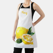Wasserfarben-Lemon Anpassbare Schürze (InSitu)