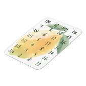 Wasserfarben-Lemon Magnet (Linke Seite)