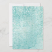 Wasserfarben Lemon Thema 70. Geburtstag Einladung (Rückseite)