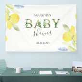 Wasserfarben Lemons Kinderdusche Banner (Messe)