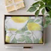 Wasserfarben Lemons Küchendekoupage Seidenpapier (Geschenk)