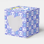 Wasserfarben Lemons Positano Amalfi Tile Bridal Geschenkschachtel (Vorderseite)