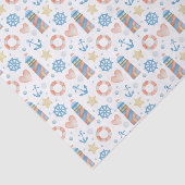 Wasserfarben-Leuchtturm Seidenpapier (Ausschnitt)