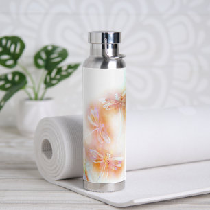 Wasserfarben-Libellen  Trinkflasche