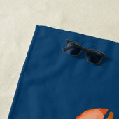 Wasserfarben-Lobster entspannen Strandtuch (Beispiel)