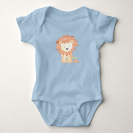 Wasserfarben - Löwe Baby Strampler