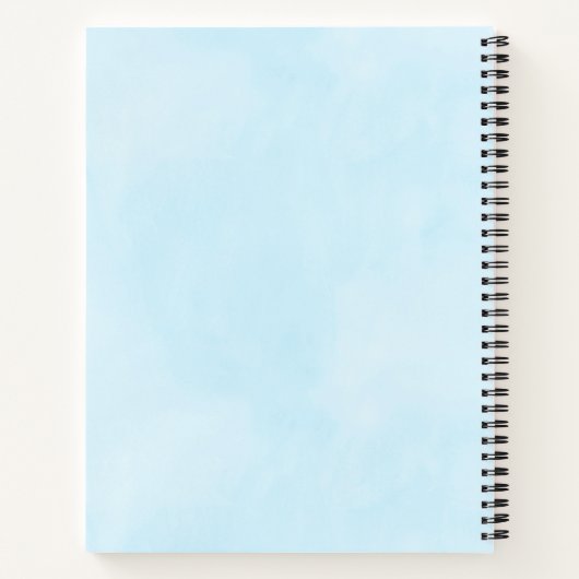 Wasserfarben-Löwe & Cub Kinderdusche Gästebuch Notizblock (Rückseite)