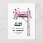 Wasserfarben-Mailbox, die wir übertragen haben Ank Postkarte (Vorderseite)