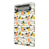 Wasserfarben-Mango-Muster mit grünen Blätter (2) Mini Klemmbrett (Gewinkelt2)