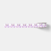 Wasserfarben-Mardi-Gras-Party Ripsband (Vorderseite)