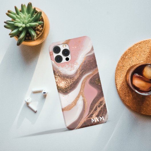 Wasserfarben-Marmor für iPhone 15 Case-Mate Hülle