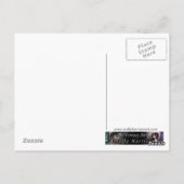 Wasserfarben Meerjungfrau Art Postkarte von Molly (Rückseite)