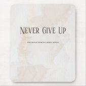 Wasserfarben-Motivationsangebot Mousepad (Vorne)