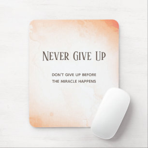 Wasserfarben-Motivationsangebot Mousepad