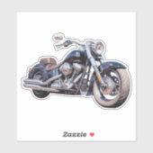 Wasserfarben-Motorrad Aufkleber (Blatt)