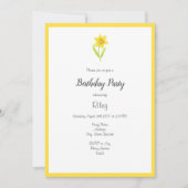 Wasserfarben-Muster 2 und Muster Einladung (Vorderseite)