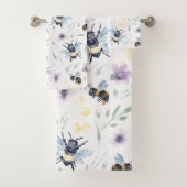 Wasserfarben-Muster Badhandtuch Set (Insitu)