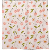 Wasserfarben-Muster Duschvorhang (Vorderseite)