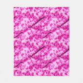 Wasserfarben-Muster Fleecedecke (Vorderseite)