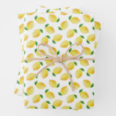 Wasserfarben-Muster Geschenkpapier Set (Beispiel)