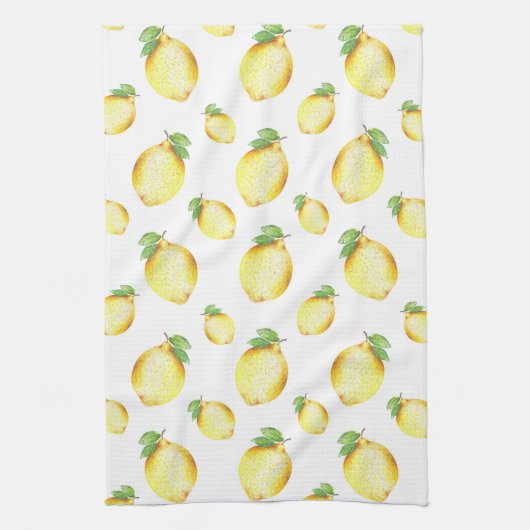 Wasserfarben-Muster Geschirrtuch (Vertikal)