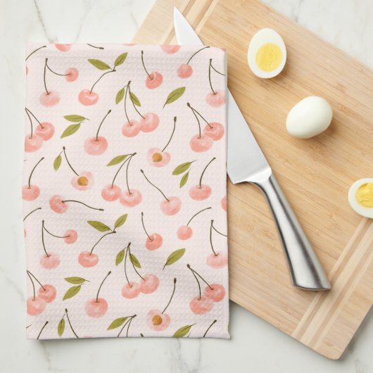 Wasserfarben-Muster Geschirrtuch (Viertel Falte)