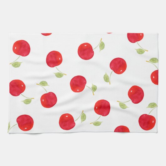 Wasserfarben-Muster Geschirrtuch (Horizontal)