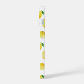 Wasserfarben-Muster iPhone 15 Hülle (Linke Seite)