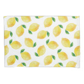 Wasserfarben-Muster Kissenbezug (Vorderseite-Links)