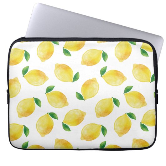 Wasserfarben-Muster Laptopschutzhülle (Vorderseite)