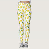 Wasserfarben-Muster Leggings (Vorderseite)
