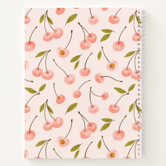 Wasserfarben-Muster Notizblock (Rückseite)