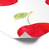 Wasserfarben-Muster Poster (Ecke)