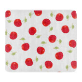 Wasserfarben-Muster Schneidebrett (Vorderseite)