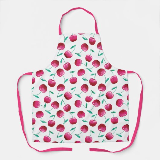 Wasserfarben-Muster Schürze (Vorderseite)