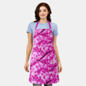 Wasserfarben-Muster Schürze (Getragen)