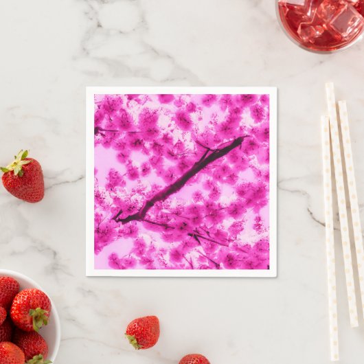 Wasserfarben-Muster Serviette (Beispiel)