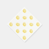 Wasserfarben-Muster Serviette (Ecke)