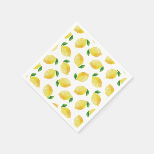 Wasserfarben-Muster Serviette (Ecke)